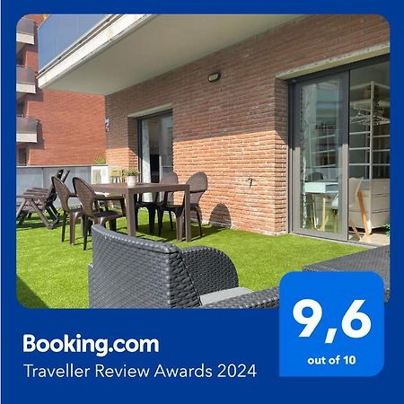 지로나 Solarium Con Terraza A 5 Minutos De La Playa 아파트 외부 사진