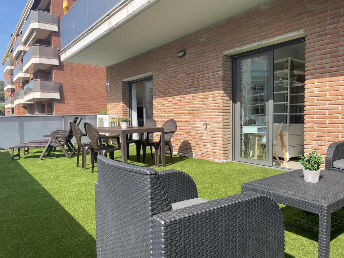 지로나 Solarium Con Terraza A 5 Minutos De La Playa 아파트 외부 사진