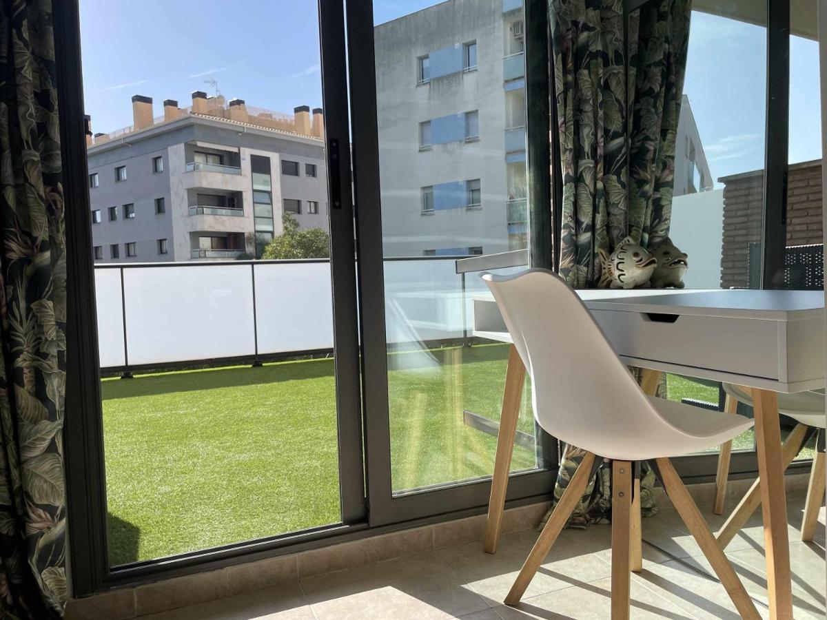 지로나 Solarium Con Terraza A 5 Minutos De La Playa 아파트 외부 사진