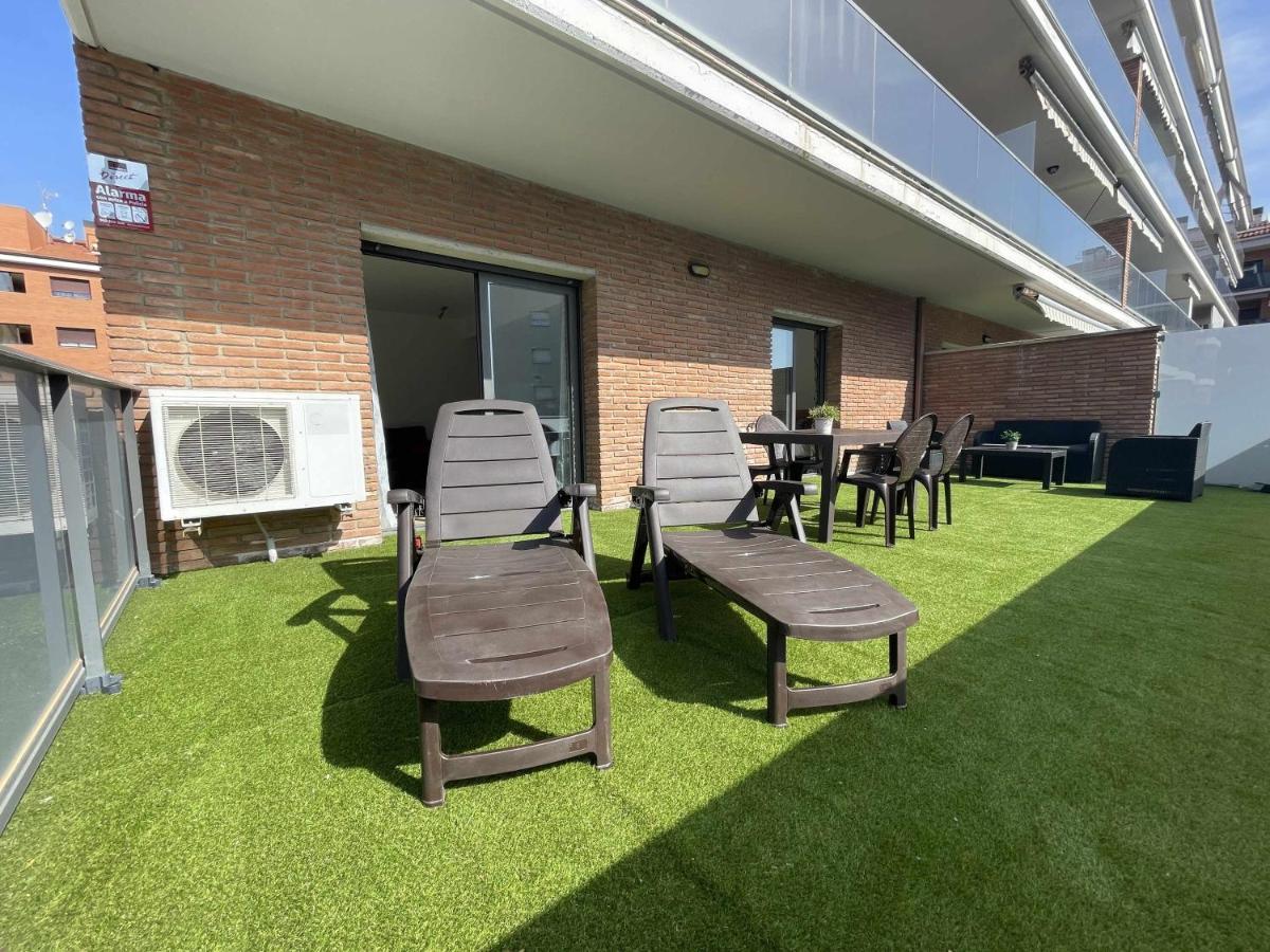 지로나 Solarium Con Terraza A 5 Minutos De La Playa 아파트 외부 사진