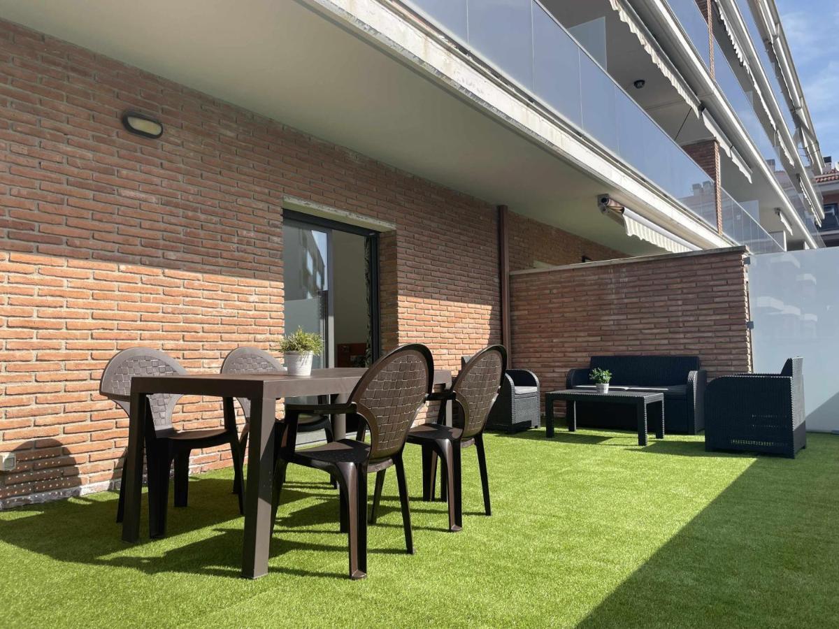지로나 Solarium Con Terraza A 5 Minutos De La Playa 아파트 외부 사진